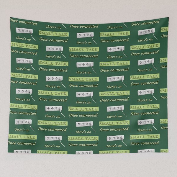 Item preview, There's no small talk designed and sold by RedPoppyStudio.