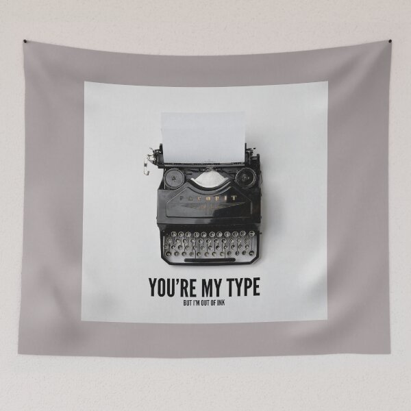 Item preview, You're My Type designed and sold by Archive of Human Error.