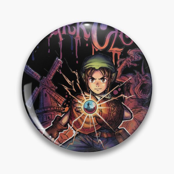 Item preview, Dark Cloud PS2 RPG Toan Xiao Fairy Town Building Dungeon Crawl Dark Genie   designed and sold by Senpaiwaves.