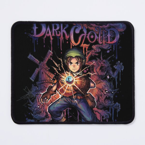 Item preview, Dark Cloud PS2 RPG Toan Xiao Fairy Town Building Dungeon Crawl Dark Genie   designed and sold by Senpaiwaves.