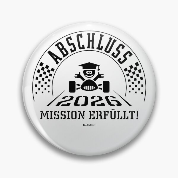 Item preview, Graduation 2026 – Mission Accomplished! (School graduation / Finish line / Blackout) designed and sold by Roderix.