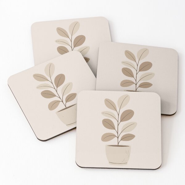 Item preview, Modern Boho Botanical Line Art designed and sold by stylishdzign.