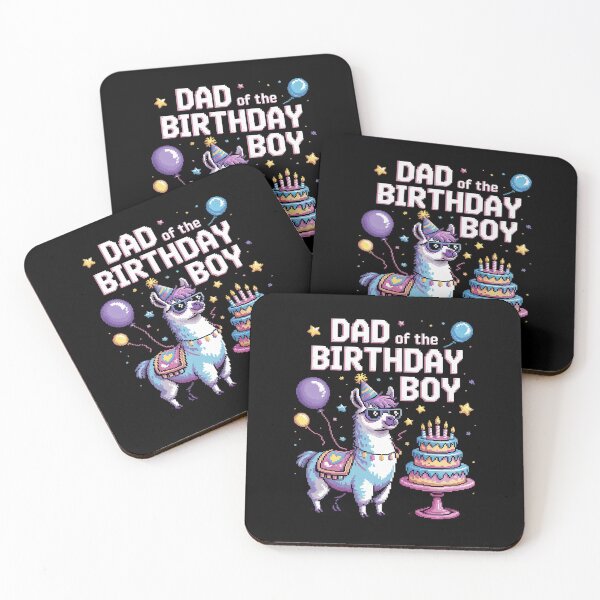Item preview, Dad Of The Birthday Boy Llama Pinata Family Matching Party designed and sold by DigitaldeligArt.