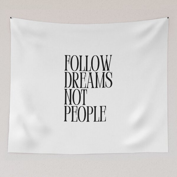 Item preview, Follow dreams not people designed and sold by Dondonmart.