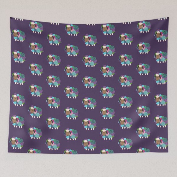 Item preview, Colorful Wool Sheep designed and sold by AnulaArt.