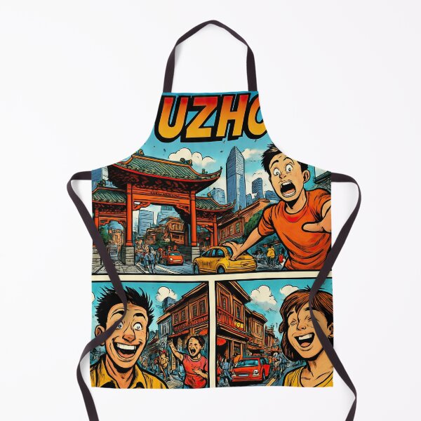 Item preview, Fuzhou, city | Comics stylCartoone - designed and sold by ComicsFactory.