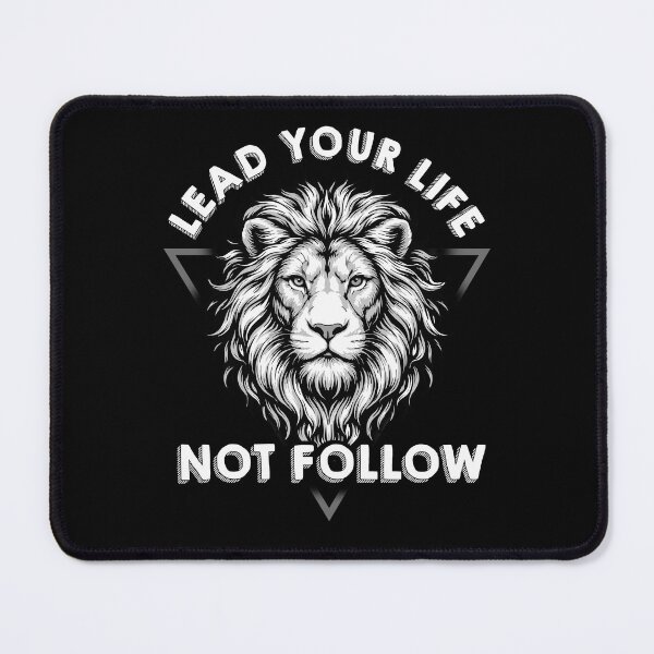 Item preview, Lead Your Life - Not Follow designed and sold by GrabPix.