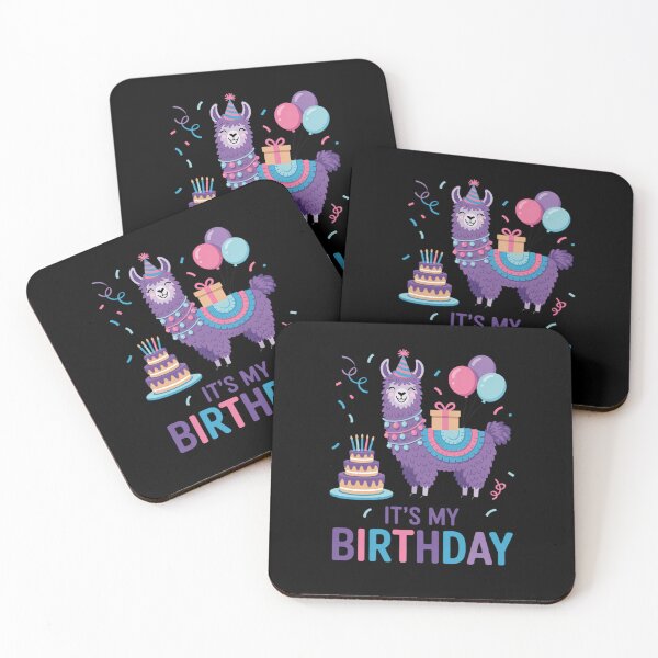 Item preview, It's My Birthday For Llama Party designed and sold by DigitaldeligArt.