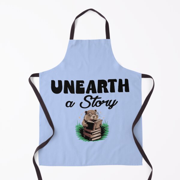 Item preview, Unearth a Story Reading groundhog designed and sold by Colorfulman.