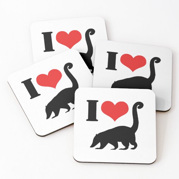 Item preview, I love Coati designed and sold by GeoCreate.