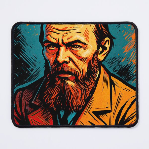 Item preview, Fyodor Dostoevsky, author | Comics stylCartoone - designed and sold by ComicsFactory.