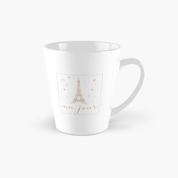 Item preview, Un Jour – Minimal Paris Eiffel Tower French Aesthetic designed and sold by LoppiPrintShop.