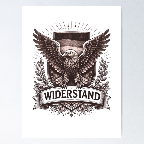 Item preview, German Eagle and Flag  designed and sold by PamLeeDesign.