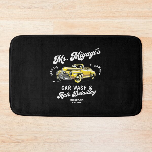 Item preview, Wax On Wax Off Car Detailing Reseda Ca Retro Style designed and sold by Crystal Powers.