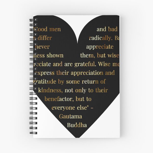 Item preview, Gautama Buddha Quote in Heart with Gold Gradient Text designed and sold by TheIconSmith.