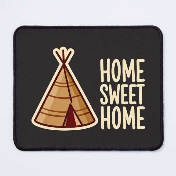 Item preview, Home Sweet Home Tipi Nature Illustration designed and sold by SplashTastic.