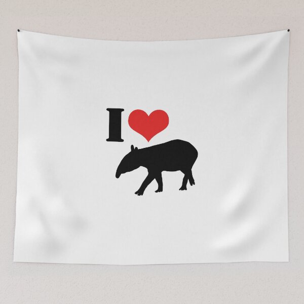 Item preview, I love tapirs designed and sold by GeoCreate.