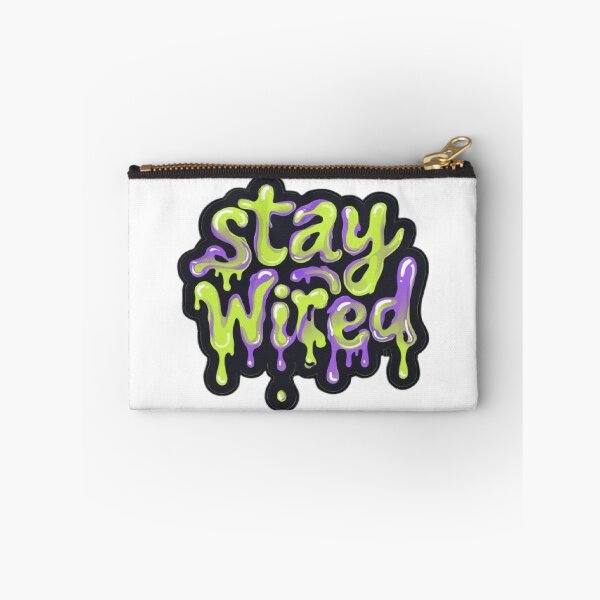 Item preview, Stay Weird - Melted Neon Retro Typography designed and sold by RetroRascalStudio.