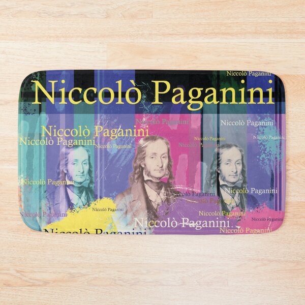 Item preview, Niccolò Paganini Collage – Virtuoso Classical Music Art designed and sold by Mauswohn.