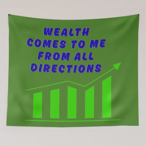 Item preview, Money Manifestation Quote Graphic designed and sold by Adappai.