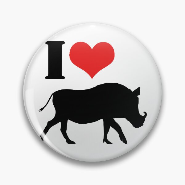Item preview, I love Warthogs designed and sold by GeoCreate.