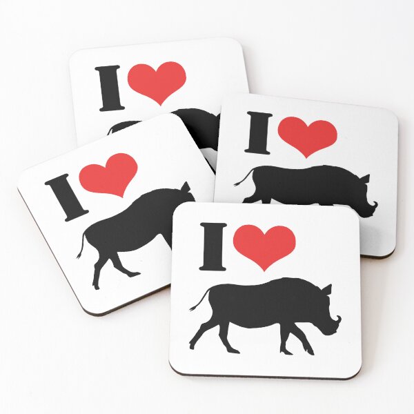 Item preview, I love Warthogs designed and sold by GeoCreate.