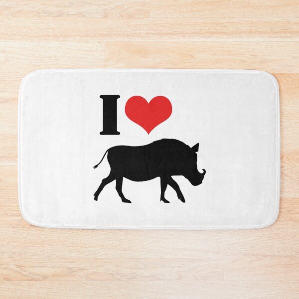 Item preview, I love Warthogs designed and sold by GeoCreate.