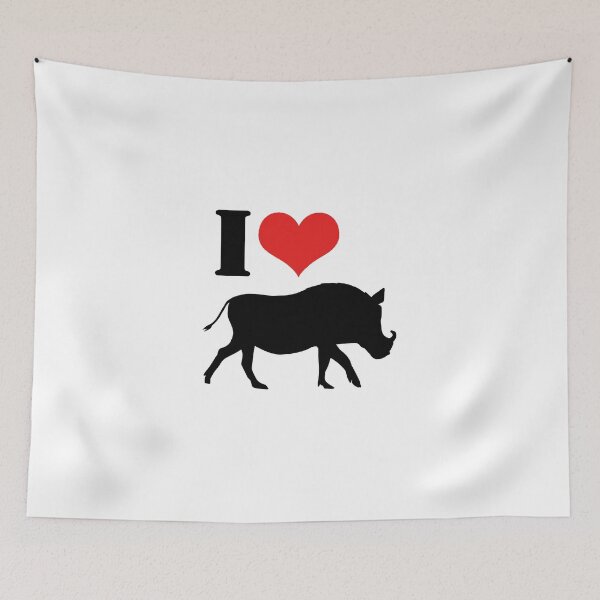 Item preview, I love Warthogs designed and sold by GeoCreate.
