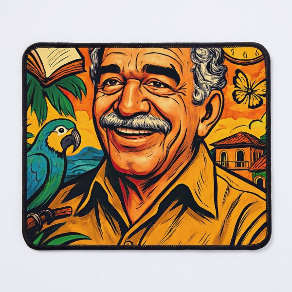 Item preview, Gabriel García Márquez, author | Comics stylCartoone - designed and sold by ComicsFactory.