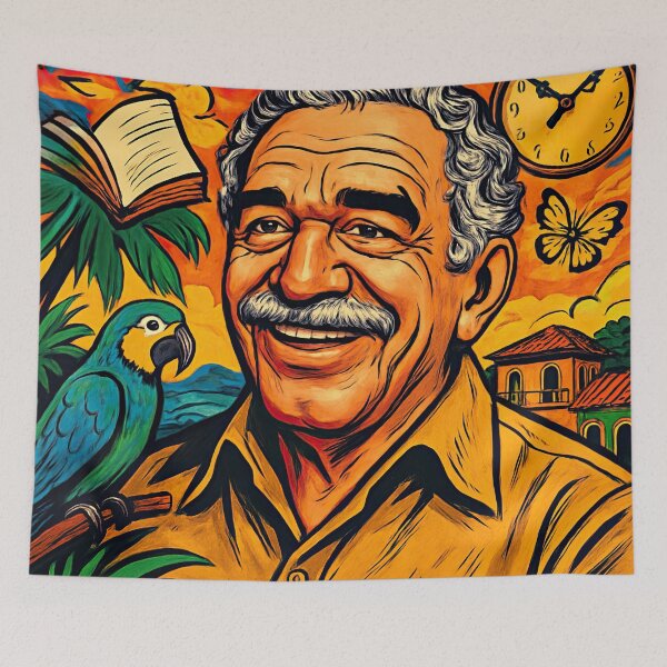 Item preview, Gabriel García Márquez, author | Comics stylCartoone -  designed and sold by ComicsFactory.
