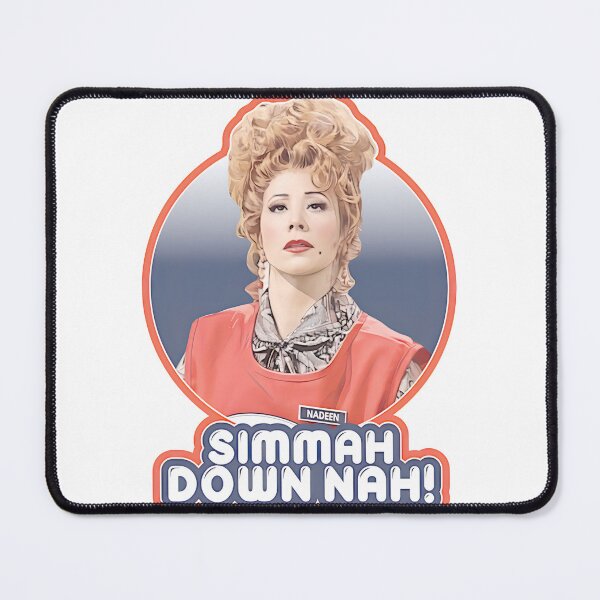Item preview, Simmah Down Nah! Retro Kitsch Style Sticker designed and sold by Robert Conrad.