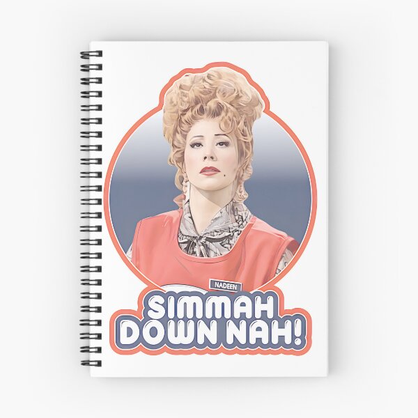 Item preview, Simmah Down Nah! Retro Kitsch Style Sticker designed and sold by Robert Conrad.