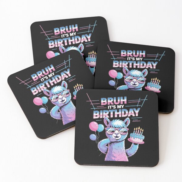 Item preview, Womens Bruh Its My Birthday Llama Pinata Boy Girl Family Party Bday  designed and sold by DigitaldeligArt.