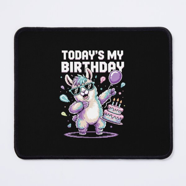 Item preview, Todays My Birthday Llama Pinata Birthday Party Boy Girl Bday designed and sold by MarkLeedsArt.