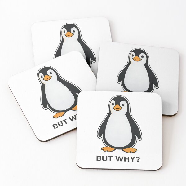 Item preview, But Why Penguin designed and sold by RaoulDukeGonzo.