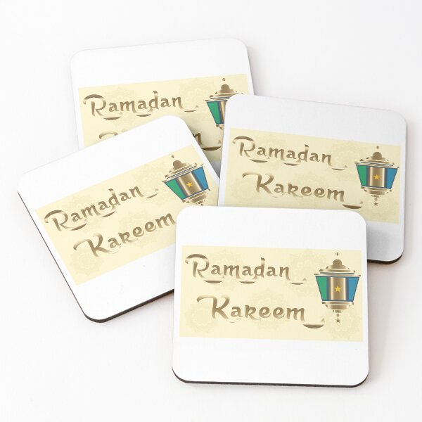 Item preview, Ramadan Kareem Islamic Artwork – Eid Mubarak Gift for Muslims designed and sold by PixelWaveBD.