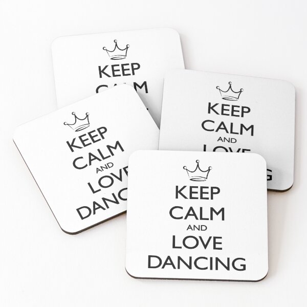 Item preview, keep calm and love dancing designed and sold by love creative.