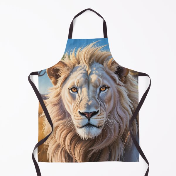 Aperçu de l'œuvre Lion blanc créée et vendue par POL1072.