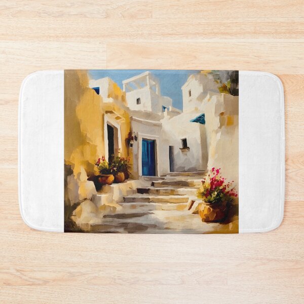Item preview, Tranquil village designed and sold by Island Art Studios.