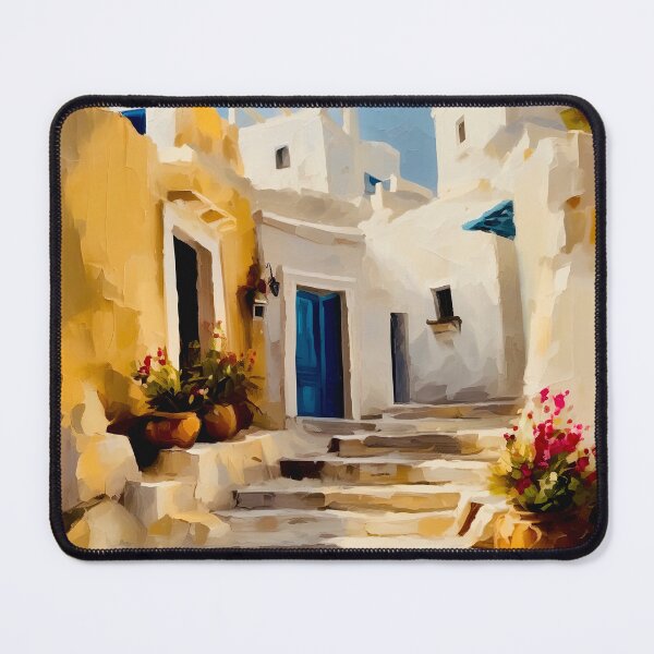 Item preview, Tranquil village designed and sold by Island Art Studios.