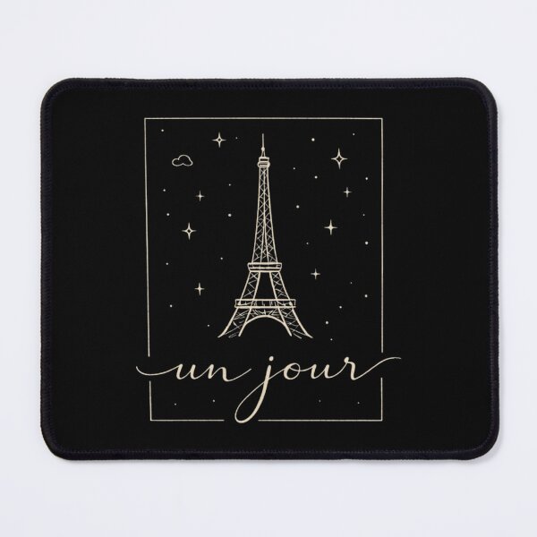 Item preview, Un Jour – Minimal Paris Eiffel Tower French Aesthetic designed and sold by LoppiPrintShop.