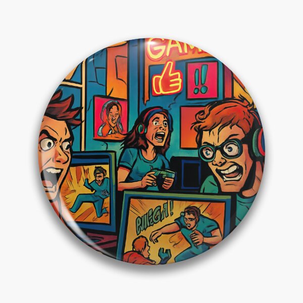 Item preview, Gaming cafe  | Comics stylCartoone -  designed and sold by ComicsFactory.