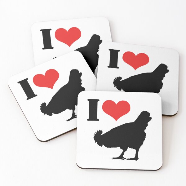 Item preview, I love Chickens designed and sold by GeoCreate.