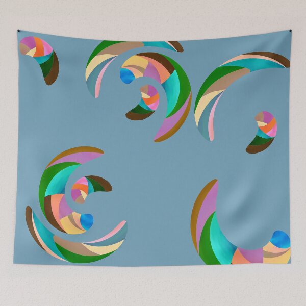 Item preview, Colorful Crescents designed and sold by JaygiesDesign.