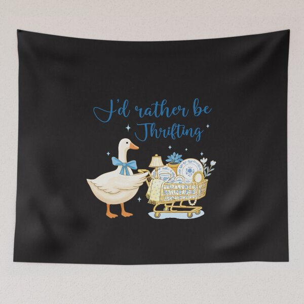 Item preview, I’d Rather Be Thrifting designed and sold by kiralynstration.