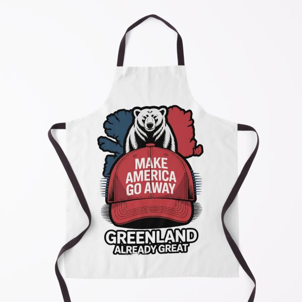 Item preview, Greenland Sovereignty Polar Bear - Make America Go Away Satire designed and sold by luxurytoushes.