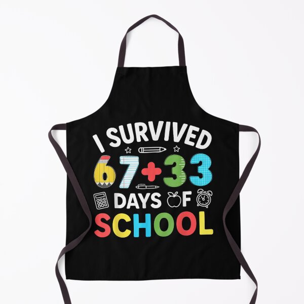 Item preview, 67 i Survived 100 Days of School 6 7 100th Days Kid Students designed and sold by Juansustait.