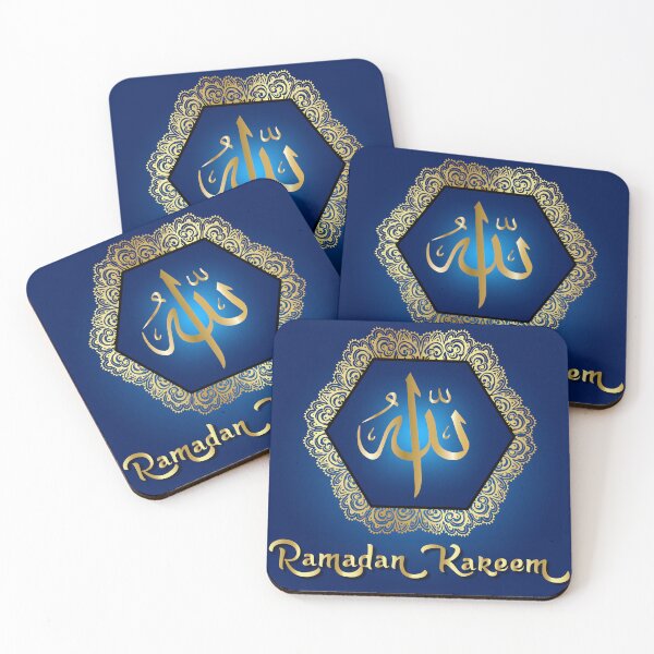 Item preview, Ramadan Kareem Islamic Calligraphy – Eid Mubarak Design for Muslims designed and sold by PixelWaveBD.