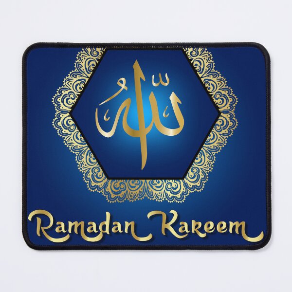 Item preview, Ramadan Kareem Islamic Calligraphy – Eid Mubarak Design for Muslims designed and sold by PixelWaveBD.