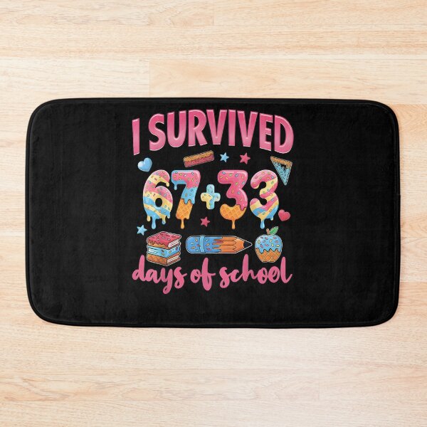 Item preview, 67 I Survived 100 Days of School 6 7 100th Days Kid Students designed and sold by Juansustait.